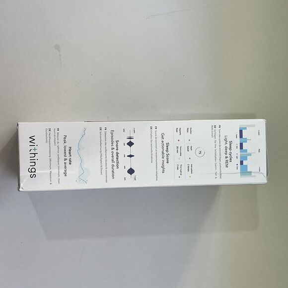 Withings Sleep Tracking Mat Gray (2018, Model WSM02-All-US) NEW Open Box - Picture 13 of 16